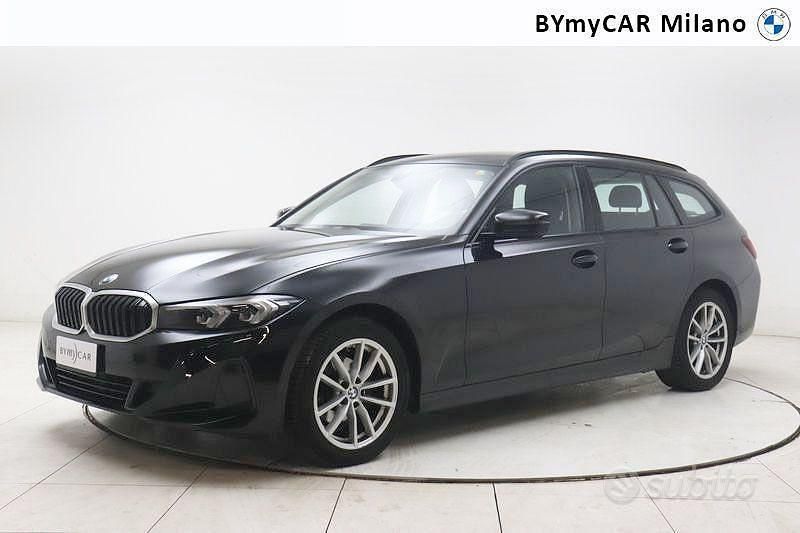 Usata BMW 316 Efficient Dynamics 122 CV (89 kW) 2022 Nero Station wagon