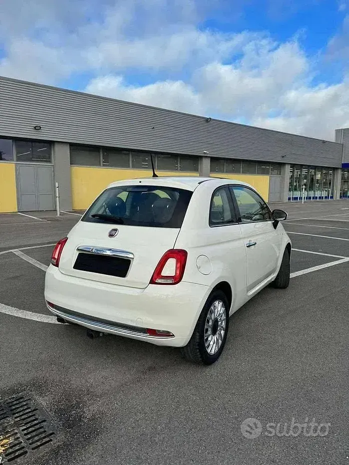 Usata Fiat 500 69 CV (50 kW) 2016 Bianco Utilitaria