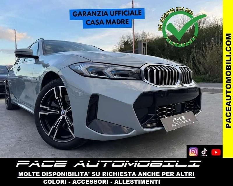 Bianco Usata 2024 BMW 330e M Sport Station wagon | 43.900 € (Ottimo prezzo) - Immagine 1/2