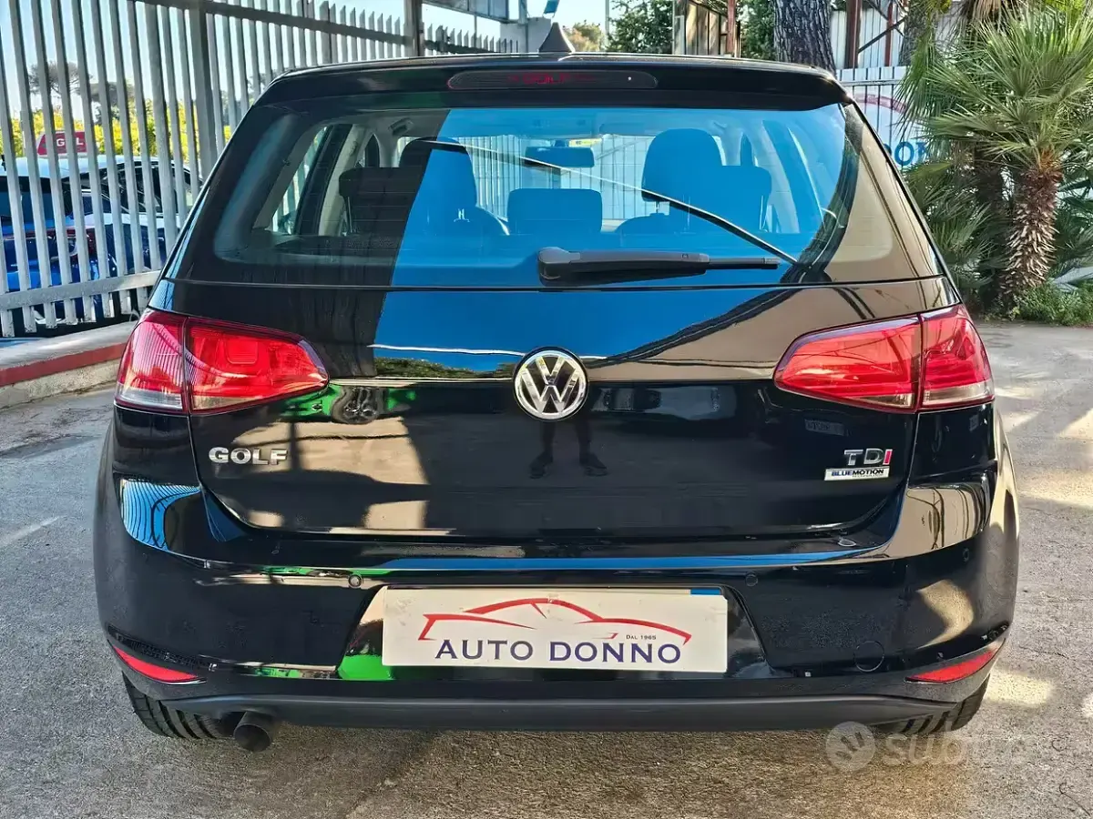 Usata VW Golf VII Comfortline 110 CV (80 kW) 2016 Nero Berlina