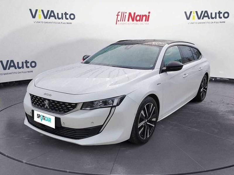 Bianco Usata 2020 Peugeot 508 GT-line Station wagon | 22.800 € (Buon prezzo) - Immagine 1/4
