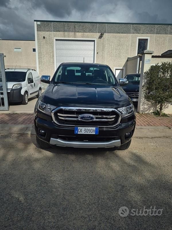 Usata Ford Ranger XL 170 CV (125 kW) 2022 Nero Pick-up