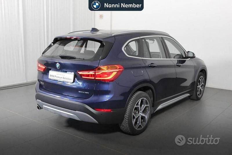 Usata BMW X1 xLine 140 CV (102 kW) 2019 Blu/azzurro SUV