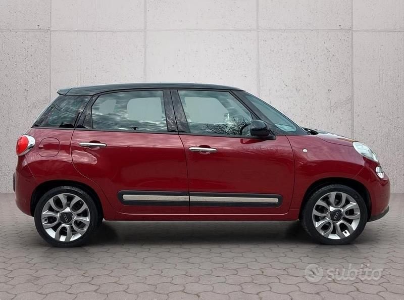 Usata Fiat 500L 105 CV (77 kW) 2013 Rosso Monovolume