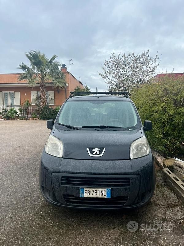 Usata Peugeot Bipper 70 CV (51 kW) 2009 Verde Monovolume