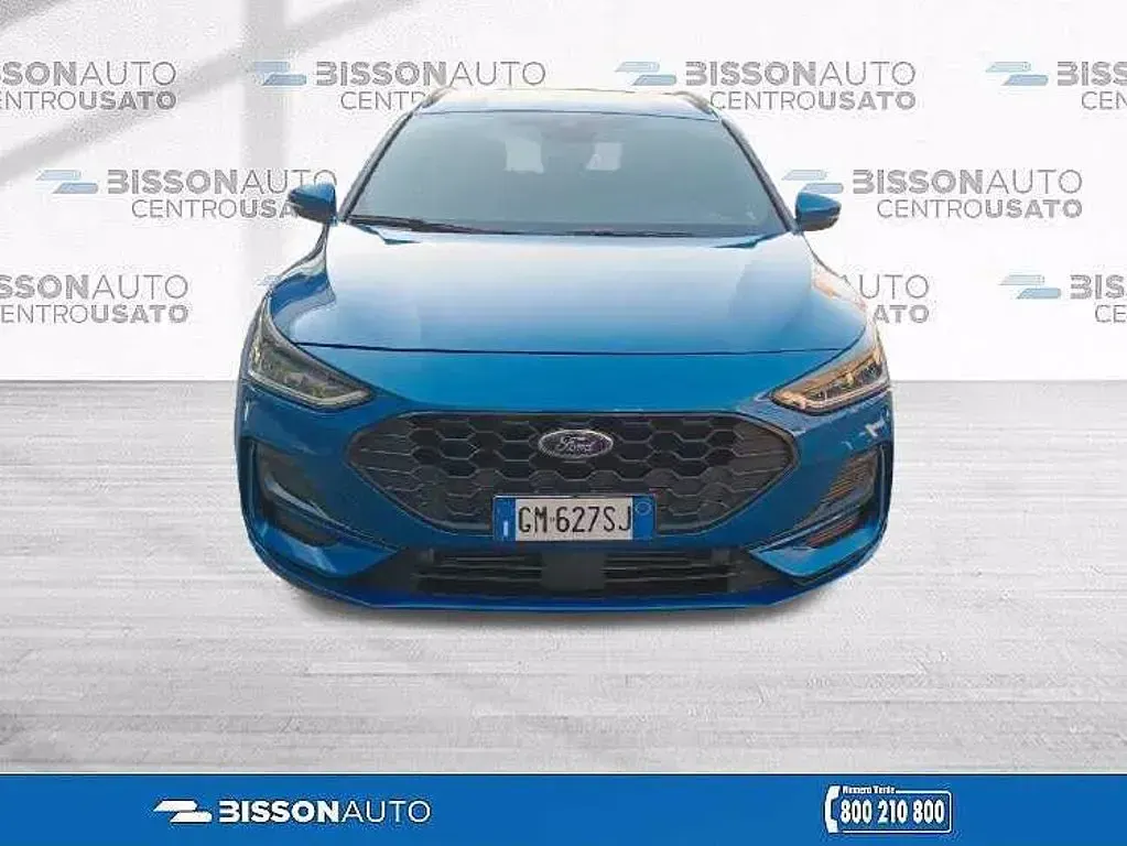 Usado Ford Focus ST-Line X 125 HP (91 kW) 2023 Azul Carrinha