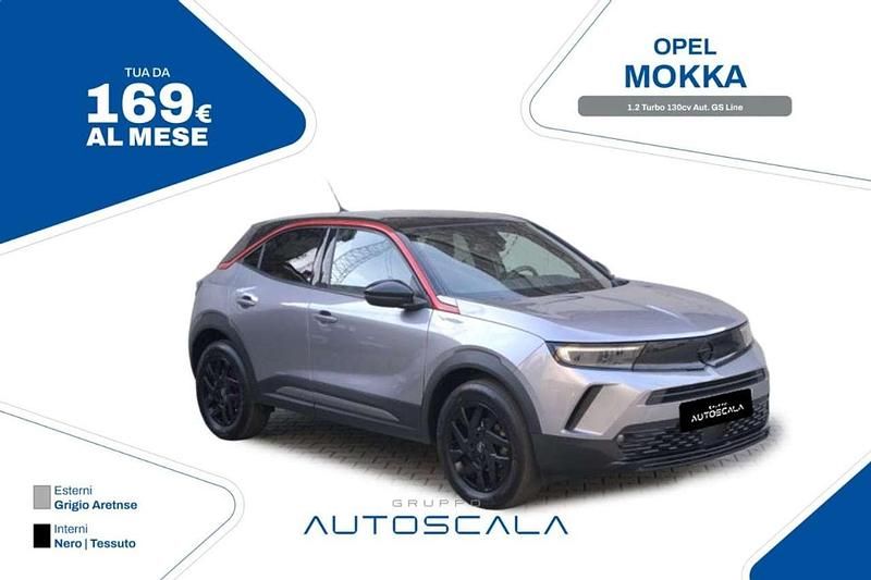 Usata Opel Mokka GS Line 131 CV (96 kW) 2022 Grigio artense / tetto sport SUV