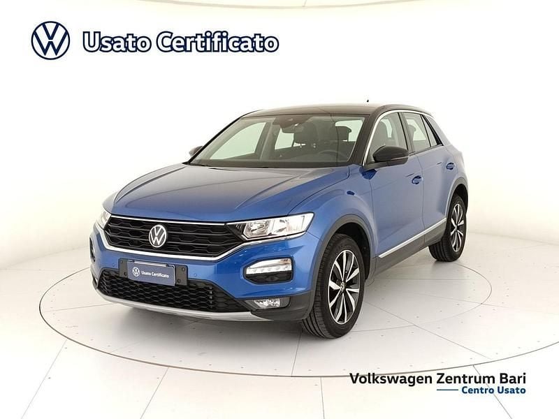 Usata VW T-Roc Style 115 CV (84 kW) 2021 Blu SUV