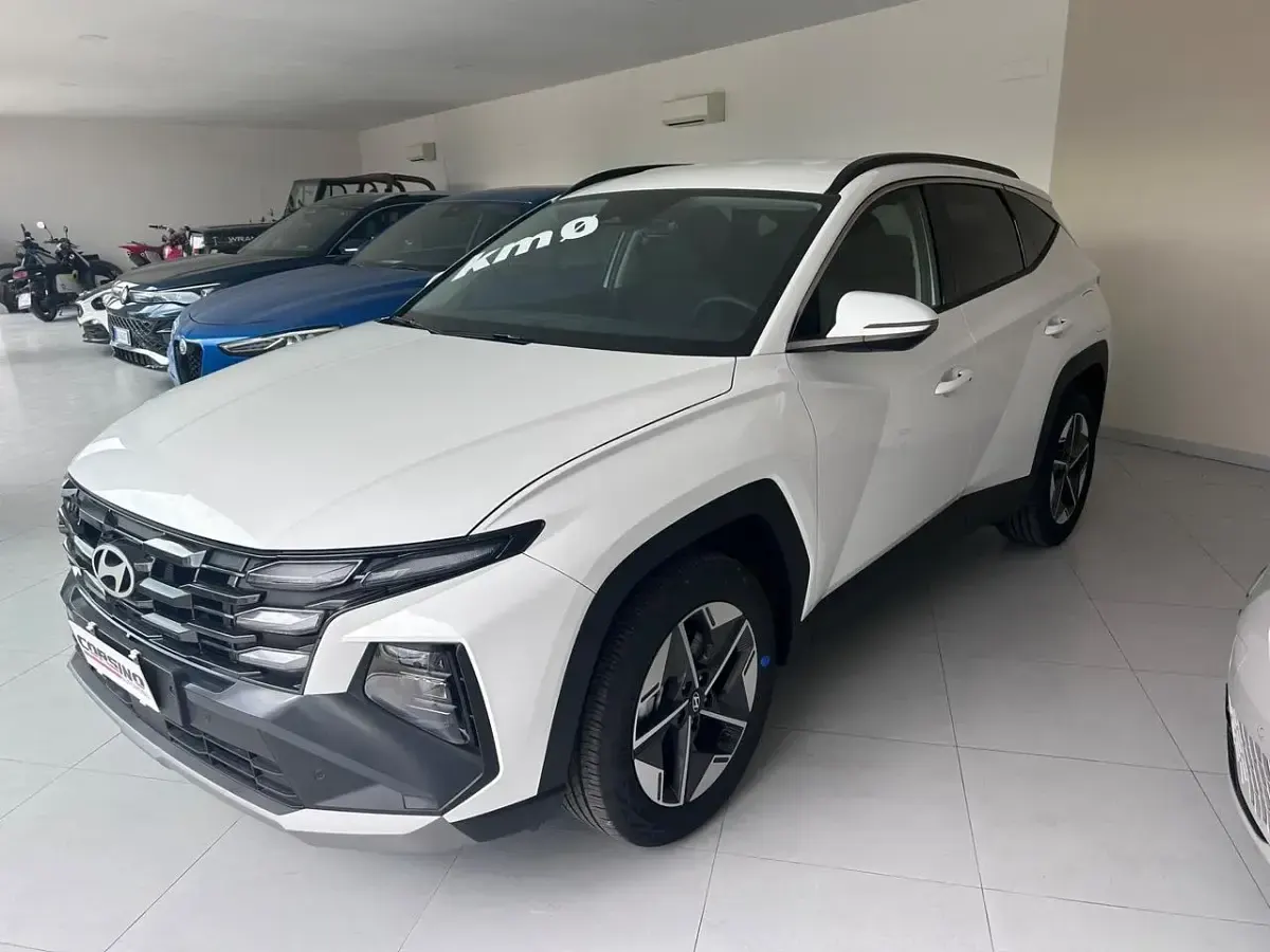 Nuova Hyundai Tucson 135 CV (99 kW) 2026 Bianco SUV