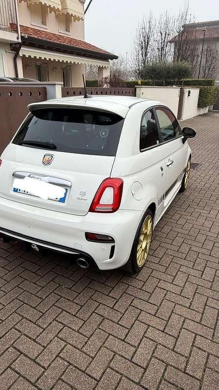 Usata Abarth 595 Turismo 165 CV (121 kW) 2017 Bianco Utilitaria