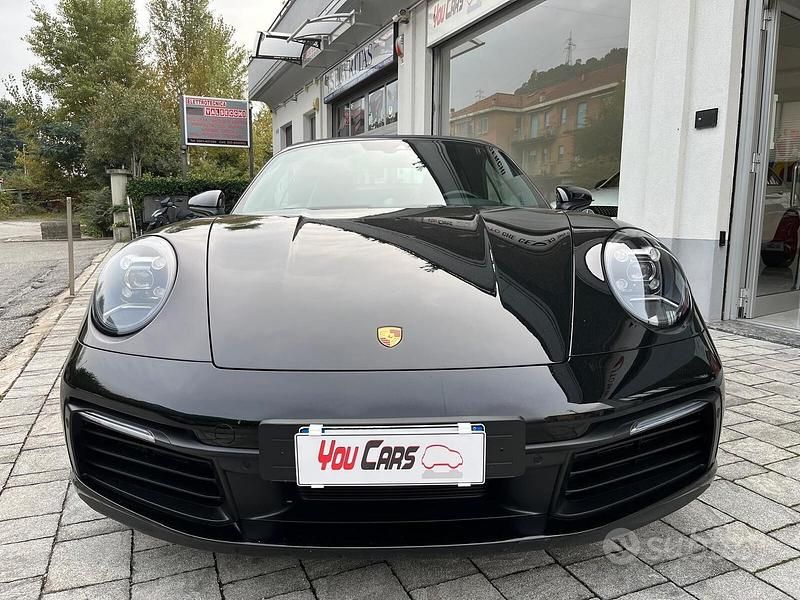 Usata Porsche 911 Carrera 4S Cabriolet Chrono 450 CV (330 kW) 2019 Nero Cabrio