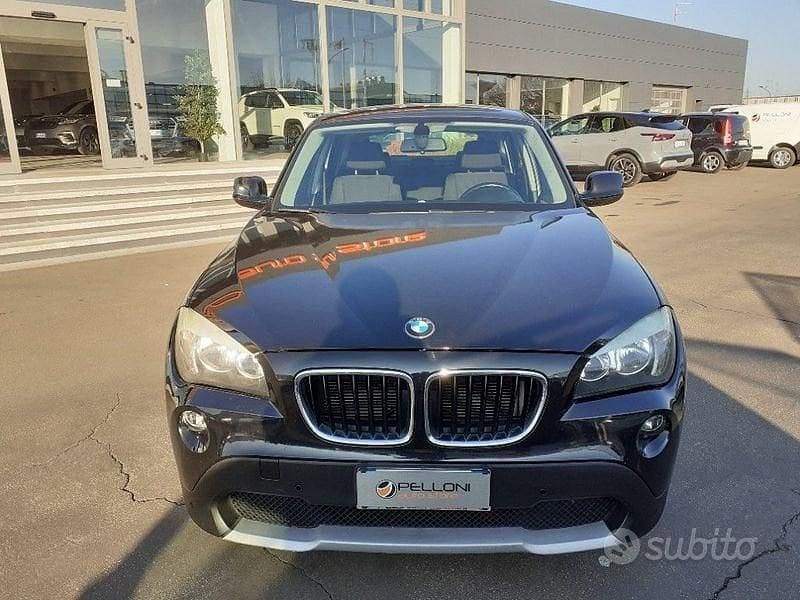 Usata BMW X1 Efficient Dynamics 177 CV (130 kW) 2011 Nero SUV