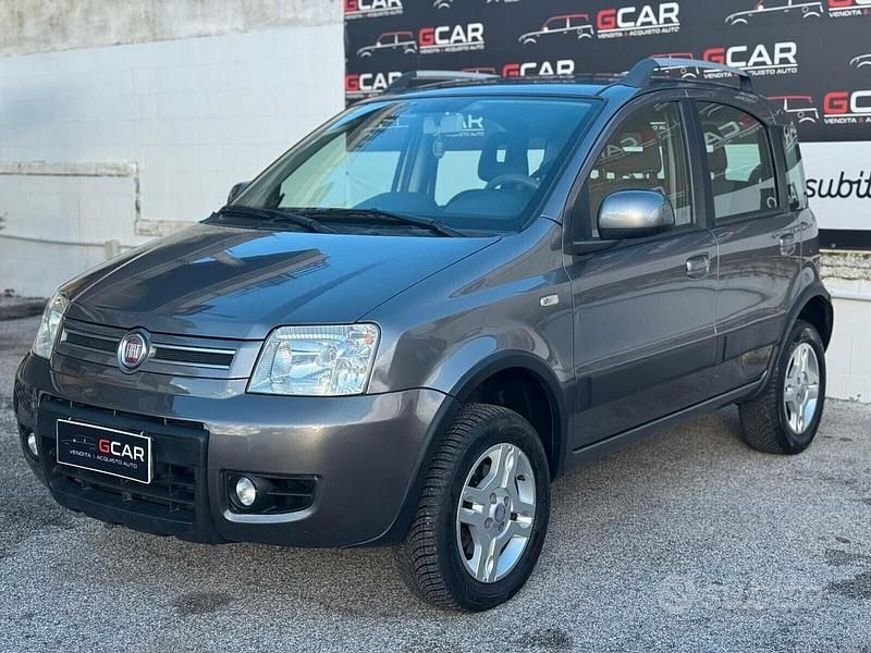 Usata Fiat Panda 4x4 Climbing 75 CV (55 kW) 2011 Grigio Utilitaria