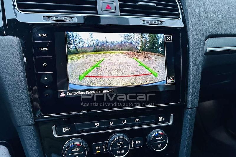 Usata VW Golf VII GTI 245 CV (180 kW) 2017 Blu Berlina