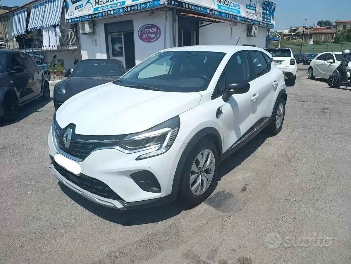 Usata Renault Captur Intens 116 CV (85 kW) 2020 Bianco SUV