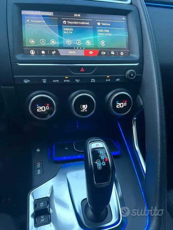 Usata Jaguar E-Pace 150 CV (110 kW) 2019 Nero SUV