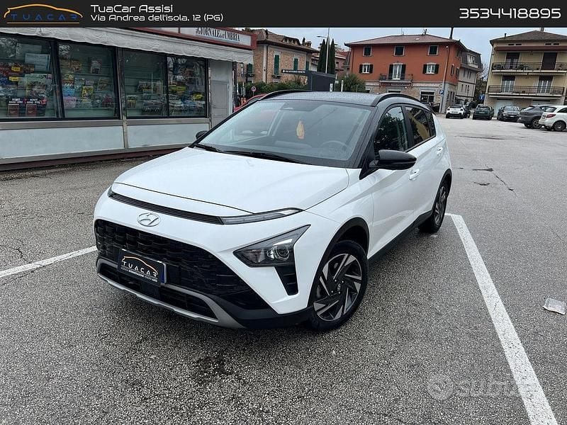 Usata Hyundai Bayon 84 CV (61 kW) 2023 Bianco SUV