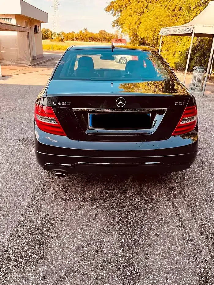 Usata Mercedes C220 2012 Nero Berlina