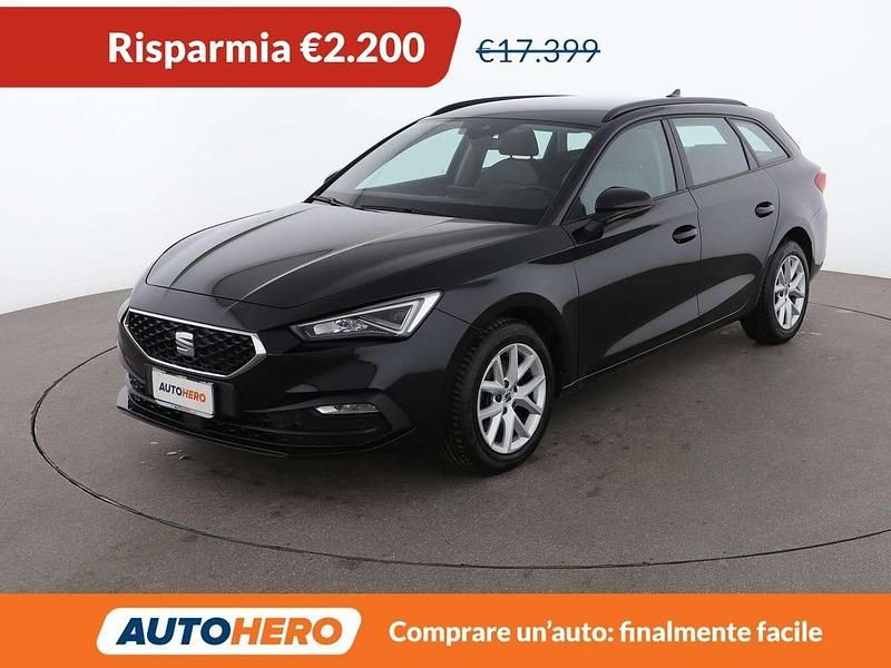 Usata Seat Leon Style 131 CV (96 kW) 2021 Nero Station wagon