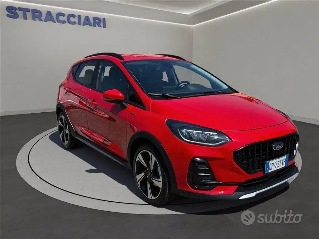 Usata Ford Fiesta Active 125 CV (91 kW) 2023 Rosso Utilitaria