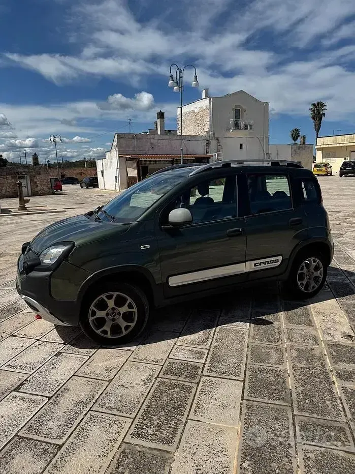 Usata Fiat Panda Cross Cross 95 CV (69 kW) 2016 Verde Utilitaria