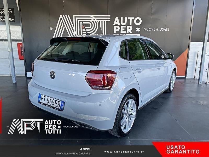 Usata VW Polo Highline 95 CV (69 kW) 2019 Bianco Utilitaria