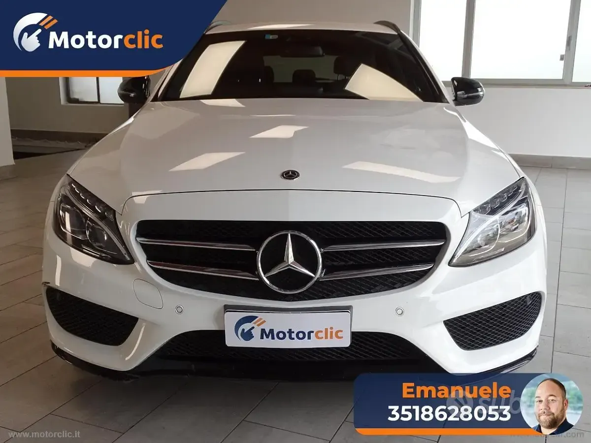 Brugt Mercedes C220 Premium 170 HK (125 kW) 2017 Hvid Stationcar