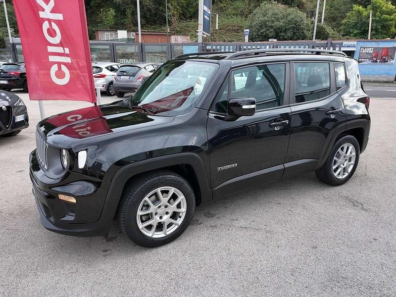 Usata Jeep Renegade Limited 131 CV (96 kW) 2022 Solid black SUV