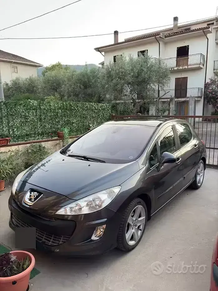Usata Peugeot 308 150 CV (110 kW) 2008 Nero Berlina