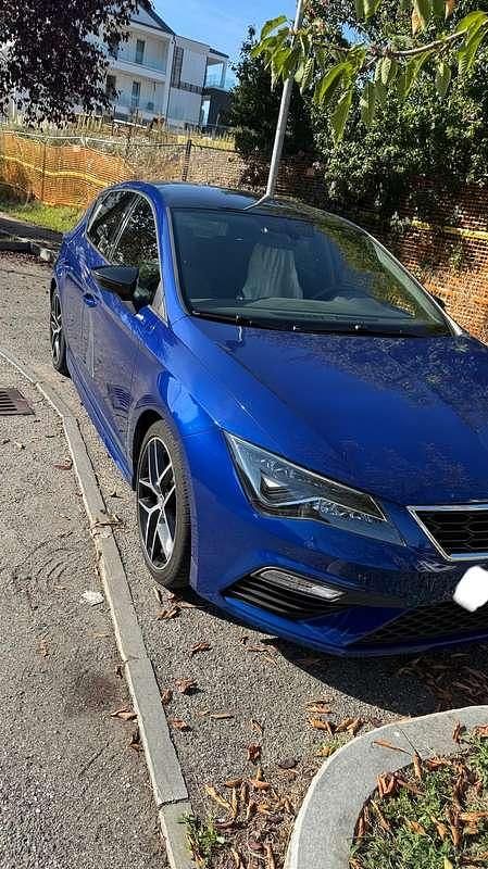 Usata Seat Leon FR 150 CV (110 kW) 2018 Blu/azzurro Berlina