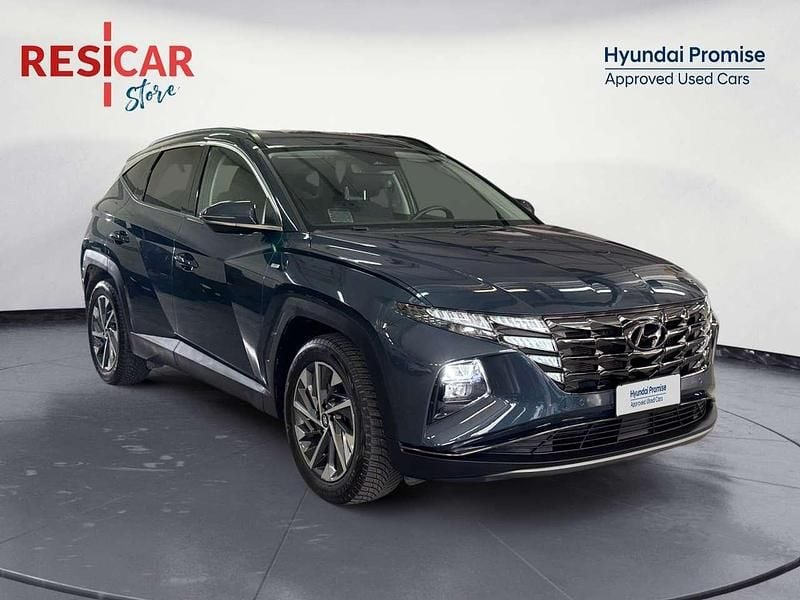 Usata Hyundai Tucson 150 CV (110 kW) 2021 Blu SUV
