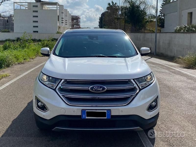 Usata Ford Edge Titanium 210 CV (154 kW) 2017 Bianco SUV