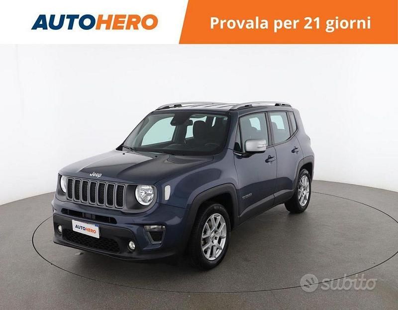 Usata Jeep Renegade Limited 131 CV (96 kW) 2022 Blu SUV