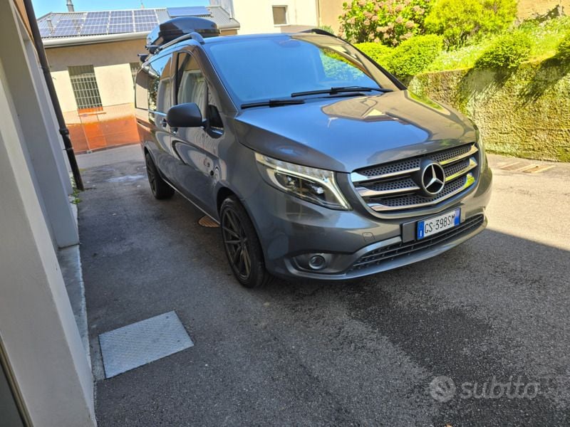 Grigio Usata 2014 Mercedes Vito Furgone | 22.000 € - Immagine 1/4