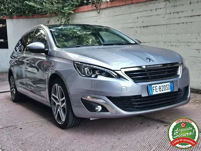 Usata Peugeot 308 SW GT-line 120 CV (88 kW) 2016 Grigio Station wagon