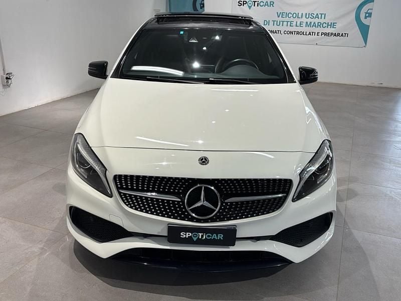 Usata Mercedes A180 109 CV (80 kW) 2018 Bianco Utilitaria