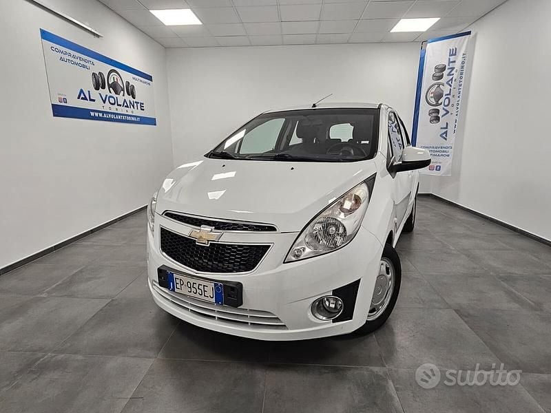 Usata Chevrolet Spark LS 68 CV (50 kW) 2012 Bianco Utilitaria