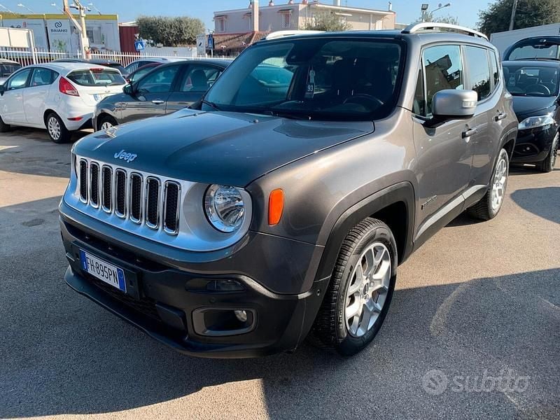 Grigio Usata 2017 Jeep Renegade Limited SUV | 9499 € (Buon prezzo) - Immagine 1/4