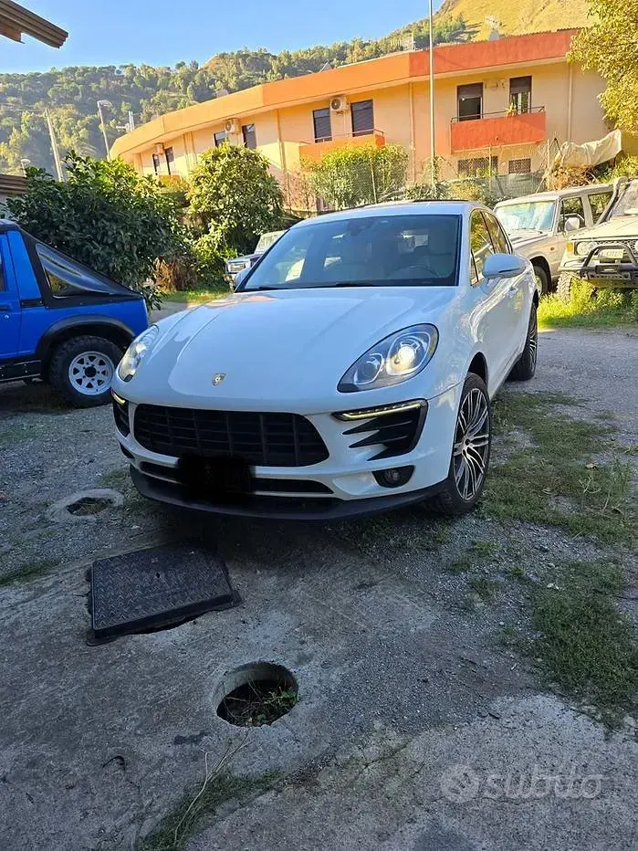 Usata Porsche Macan S 340 CV (250 kW) 2015 Bianco SUV