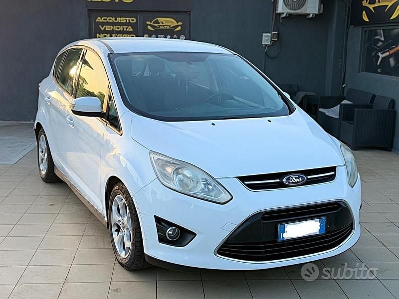Usata Ford C-MAX Titanium 116 CV (85 kW) 2011 Bianco Monovolume