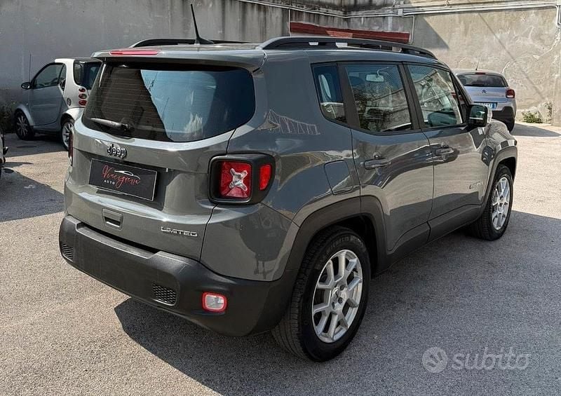 Usata Jeep Renegade Limited 130 CV (95 kW) 2022 Grigio SUV