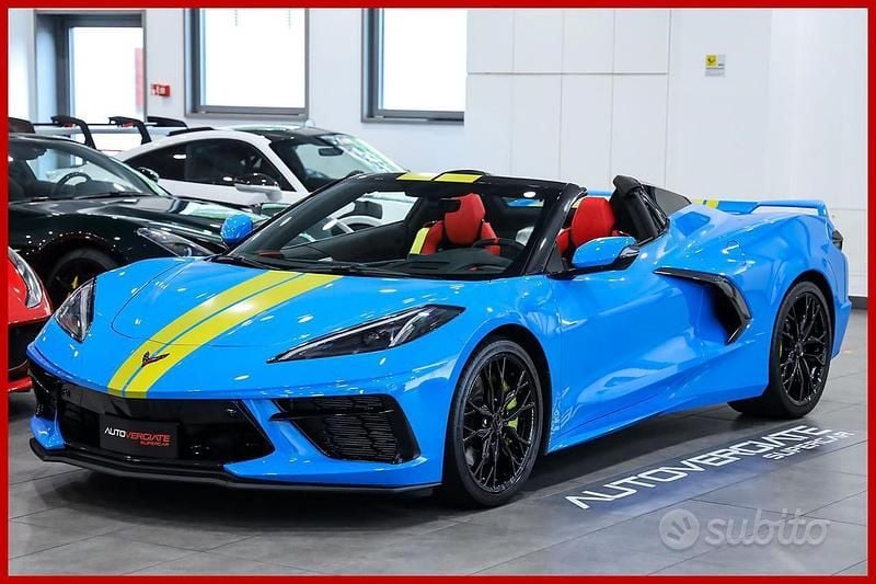 Usata Chevrolet Corvette 1064 CV (782 kW) 2023 Azzurro Cabrio