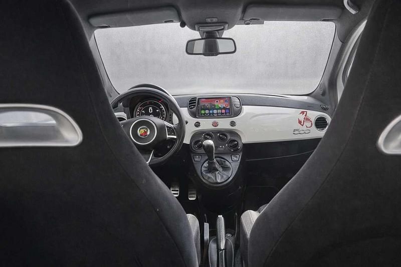 Usata Abarth 500 135 CV (99 kW) 2014 Bianco Utilitaria