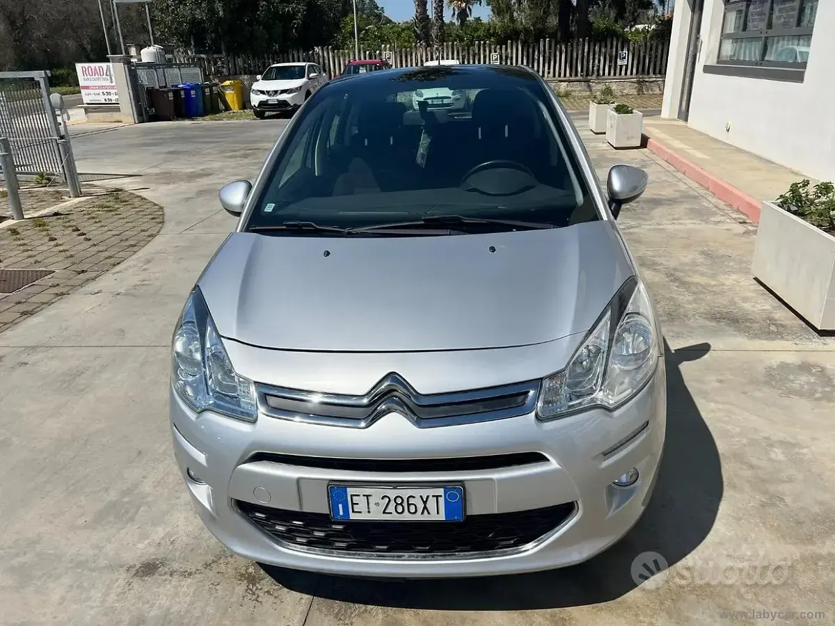 Usata Citroën C3 Exclusive 68 CV (50 kW) 2014 Argento Berlina