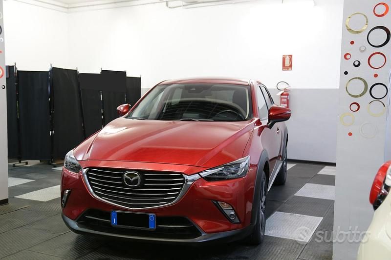 Usata Mazda CX-3 Edition 105 CV (77 kW) 2018 Rosso metallizzato SUV