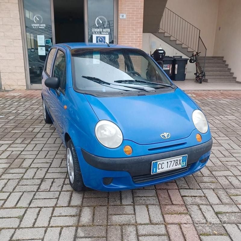 Usata Chevrolet Matiz 51 CV (37 kW) 2003 Blu Utilitaria