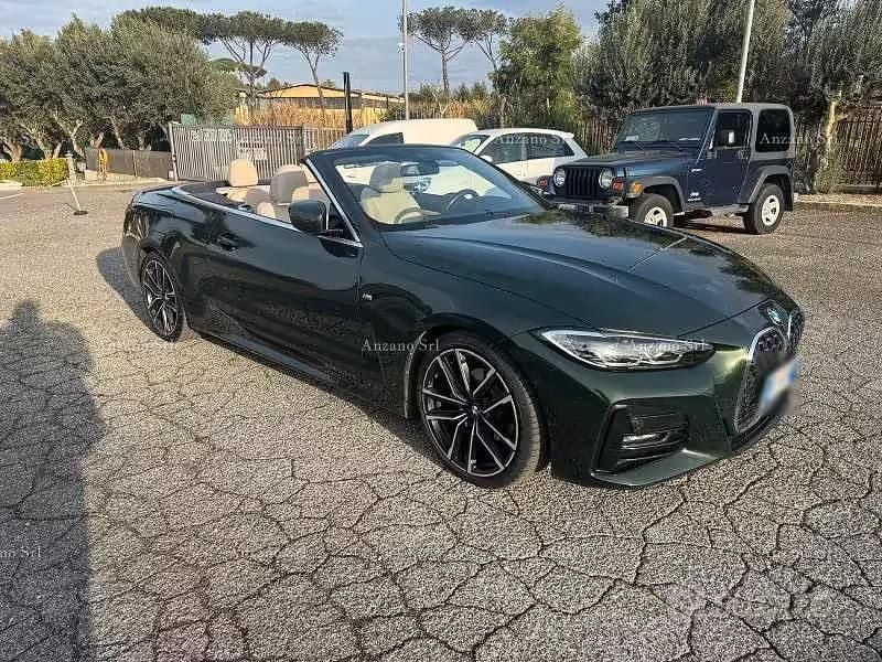 Usata BMW 420 M Sport 190 CV (139 kW) 2022 Verde Cabrio