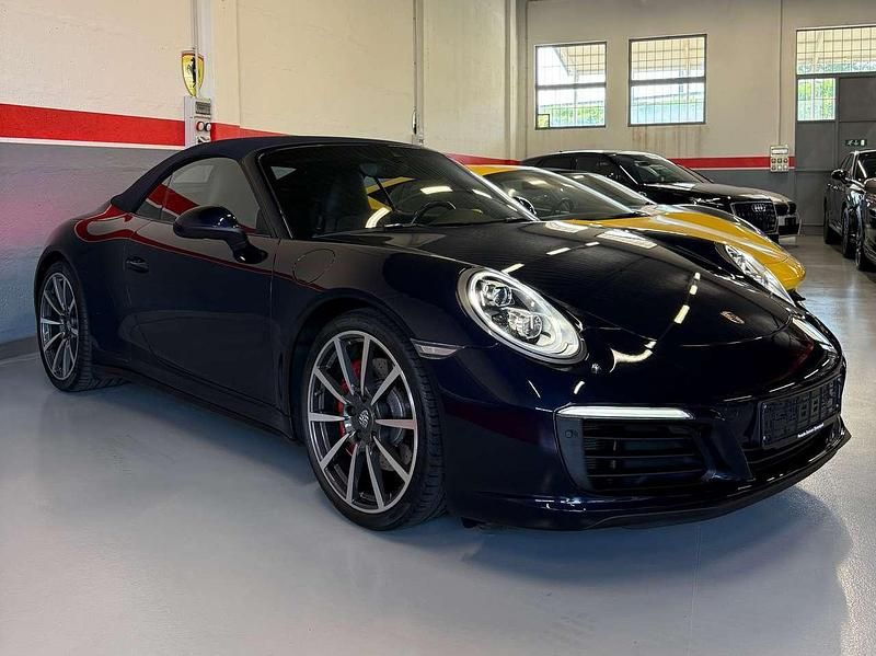 Usata Porsche 911 Carrera 4S Cabriolet 420 CV (308 kW) 2016 Blu/azzurro Cabrio