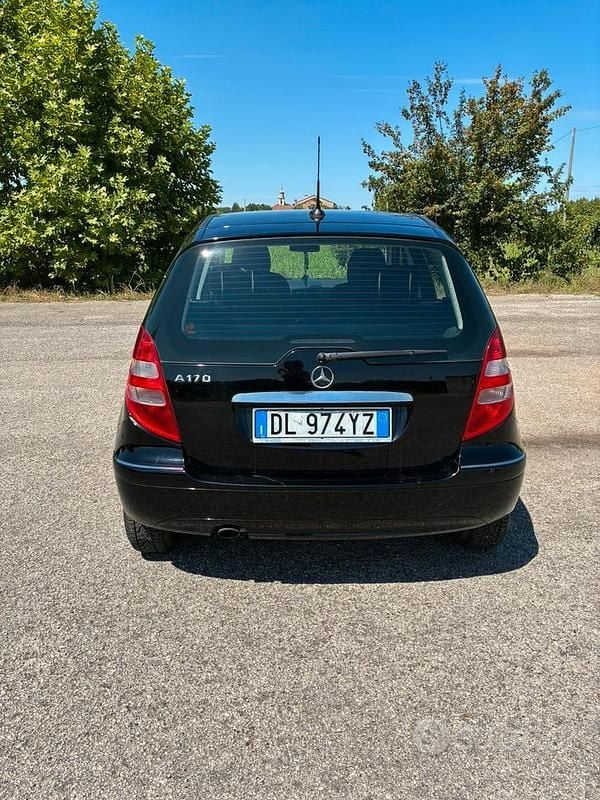 Usata Mercedes A170 116 CV (85 kW) 2008 Nero Berlina