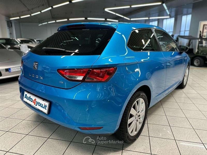 Occasion Seat Leon Reference 90 ch (66 kW) 2014 Bleue Coupé
